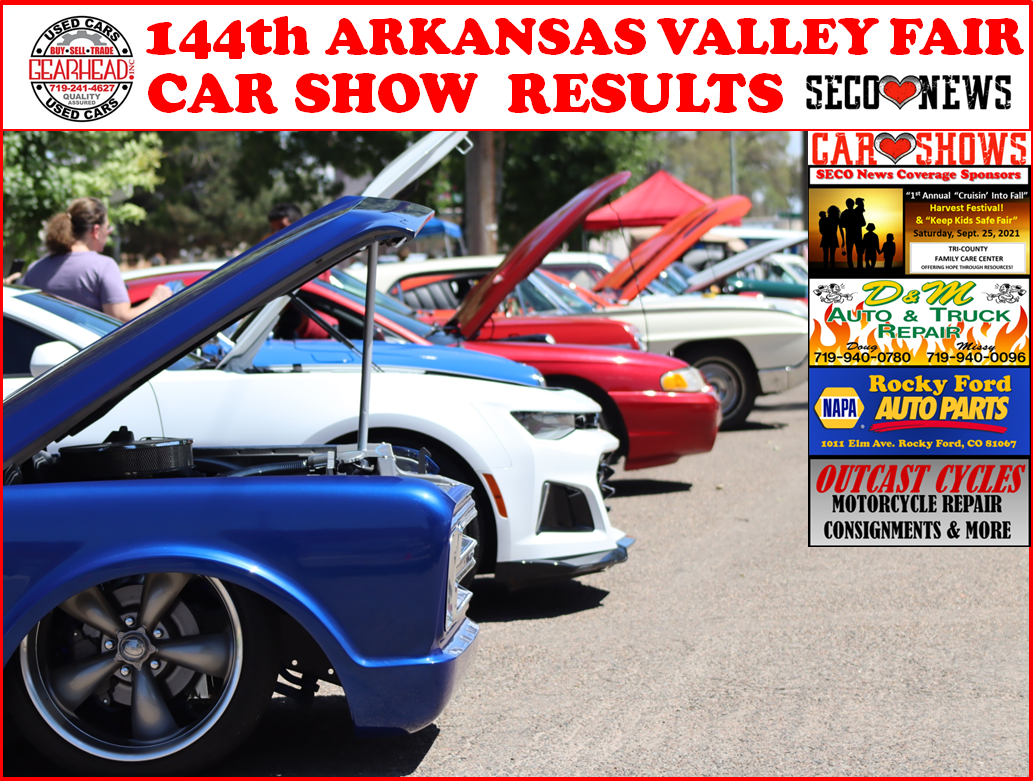 Arkansas Valley Fair Car Show Cover Image SECO News seconews.org